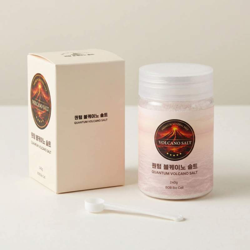 퀀텀 불케이노 솔트 프리미엄 소금 240g