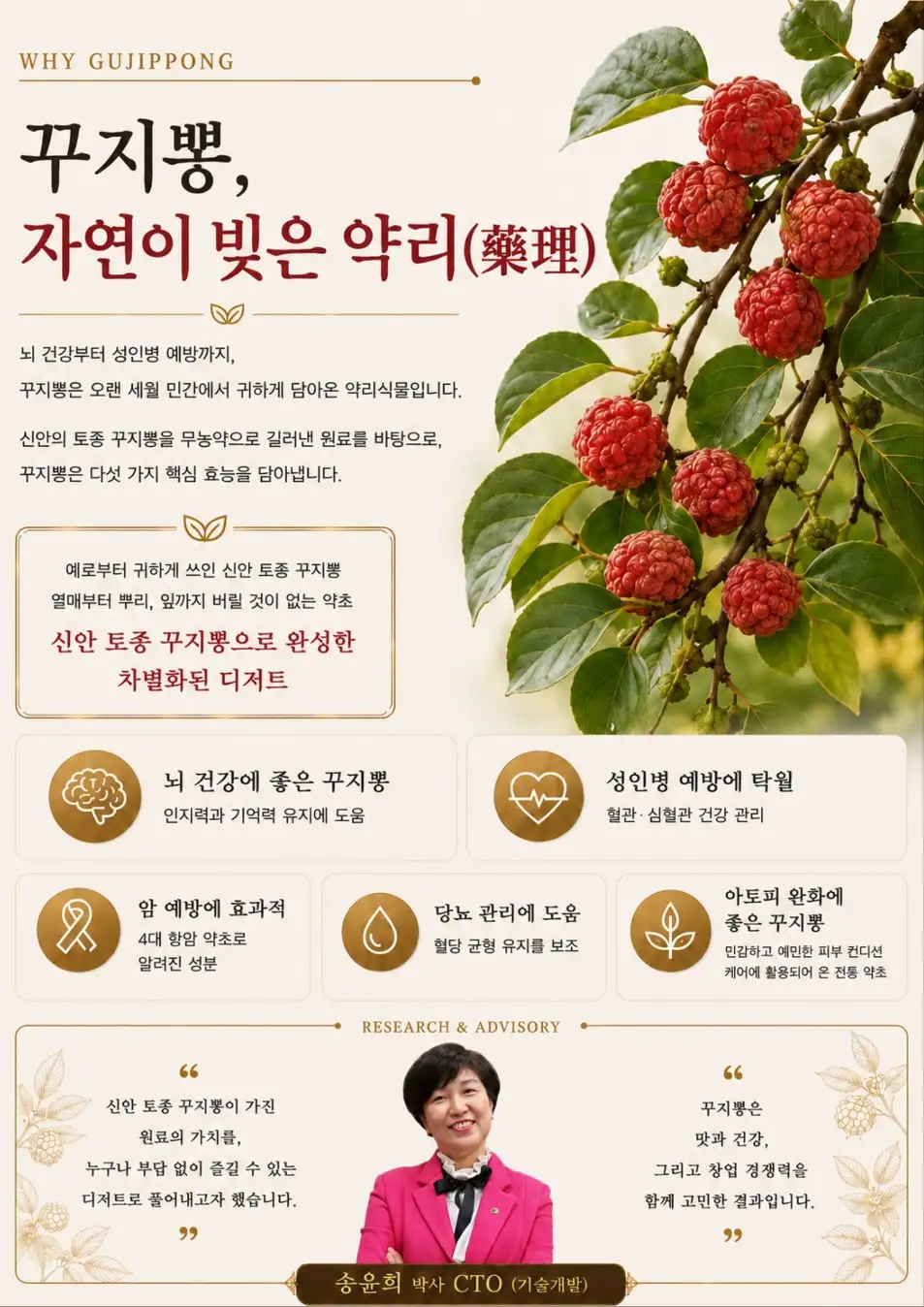 꾸지뽕 창업