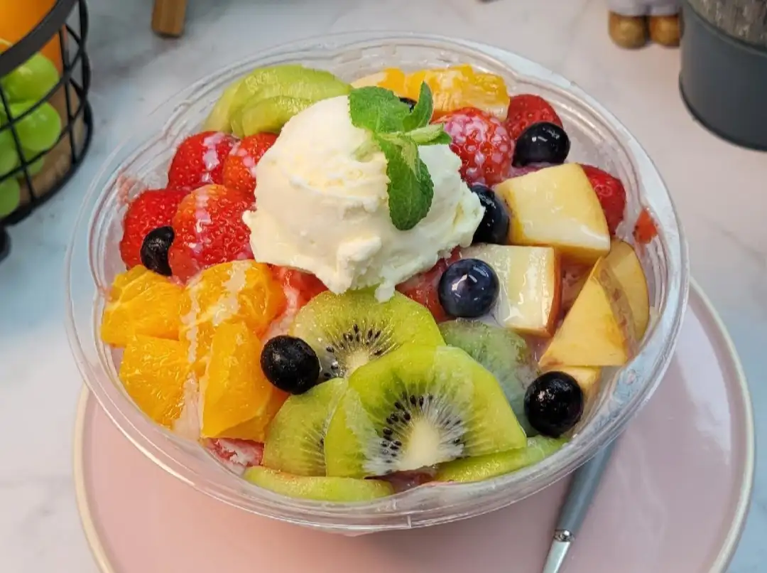 과일빙수